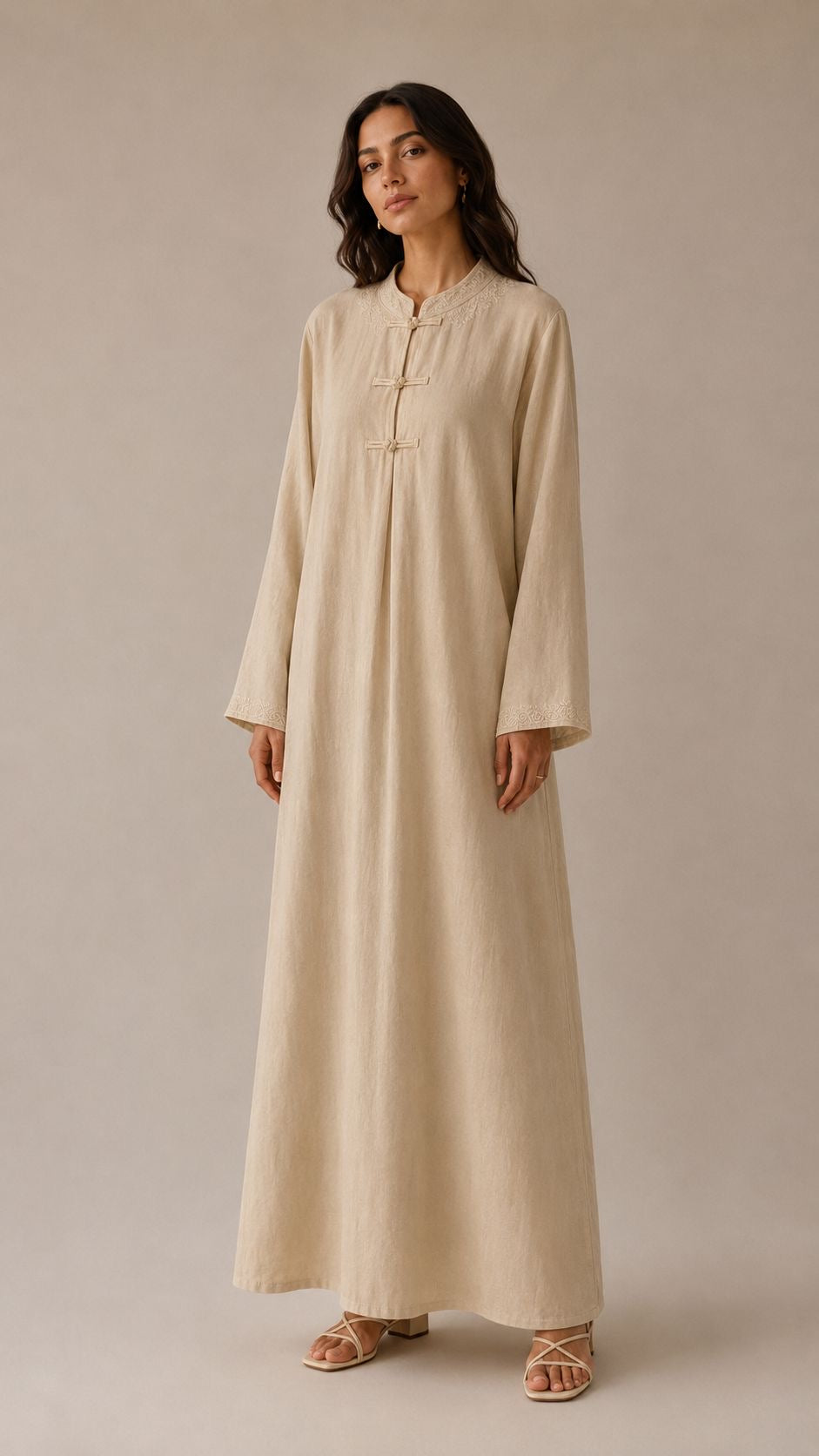 Amaya dress Beige