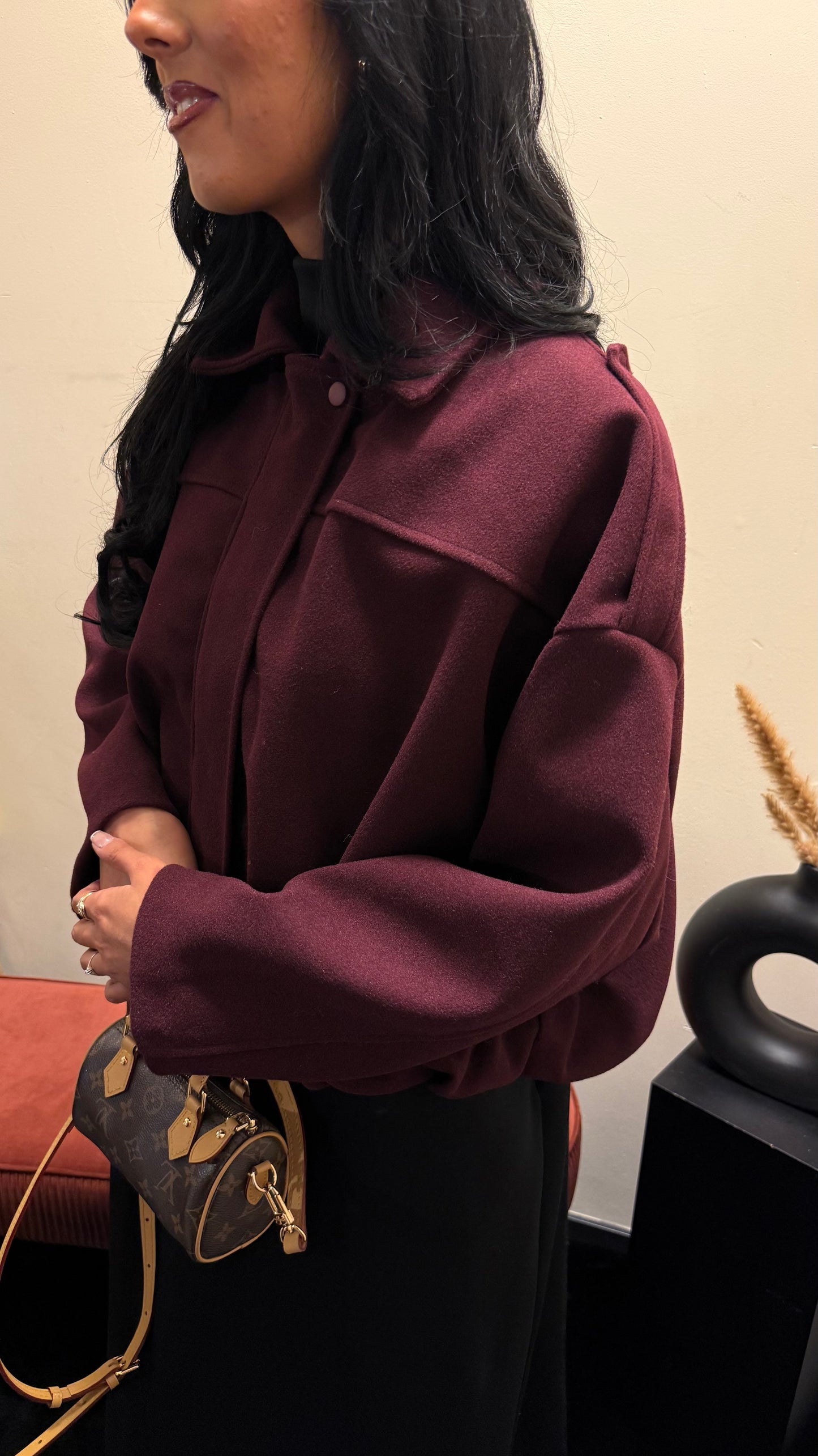 Nicole jacket Wine