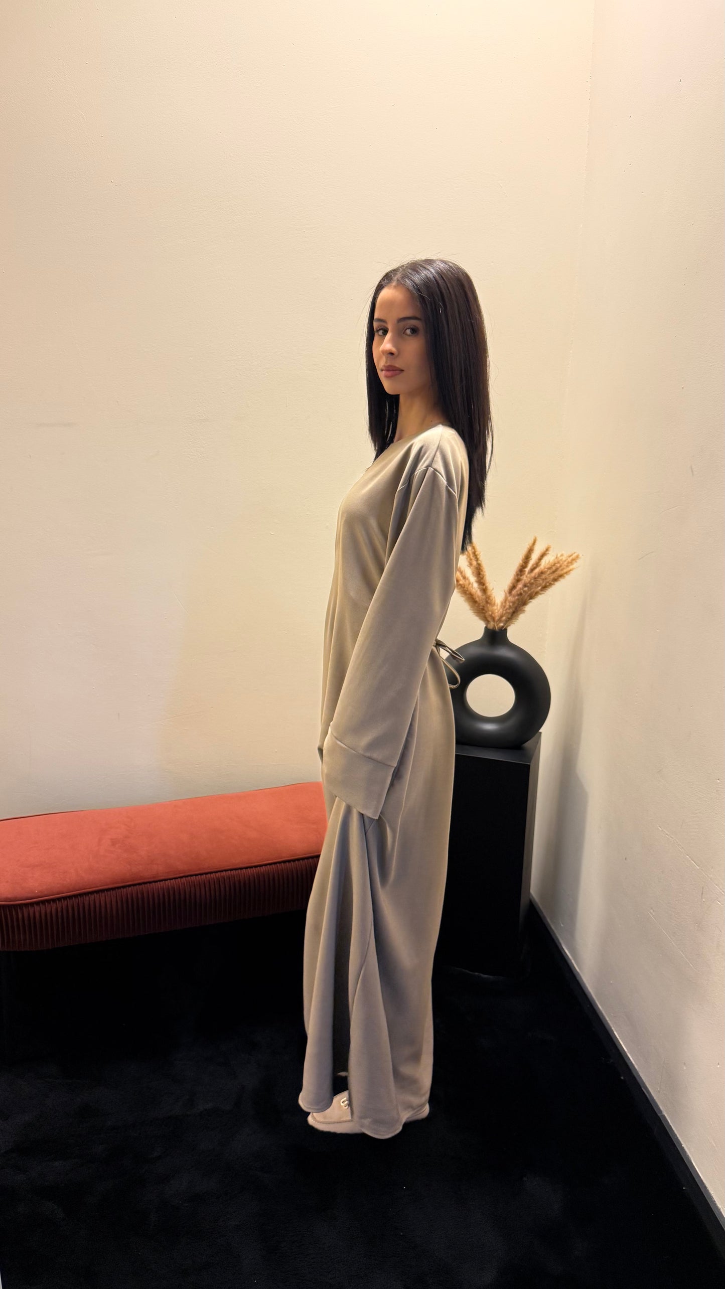 Yasminah abaya Mocha