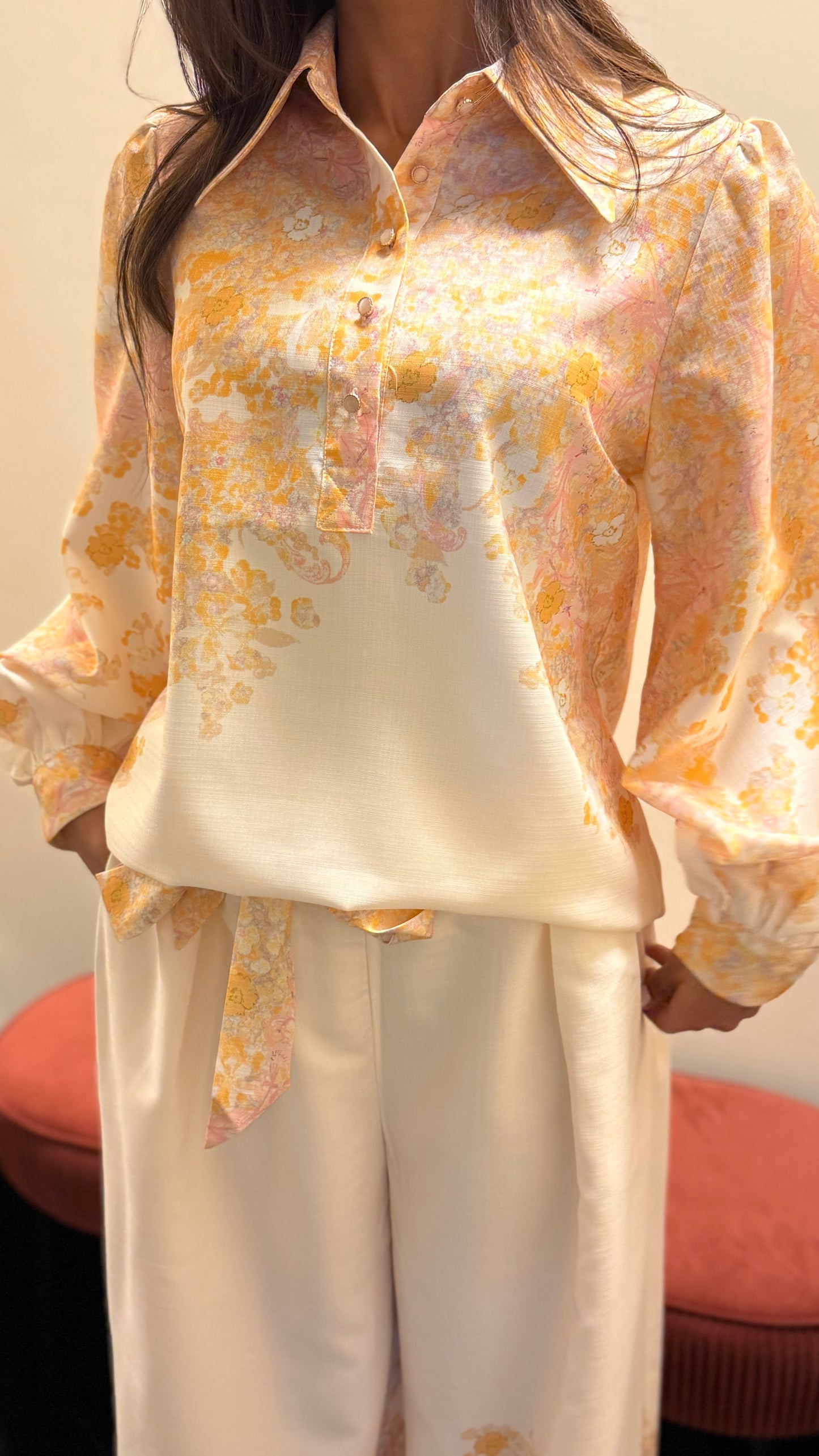 Liya set Yellow/Pink