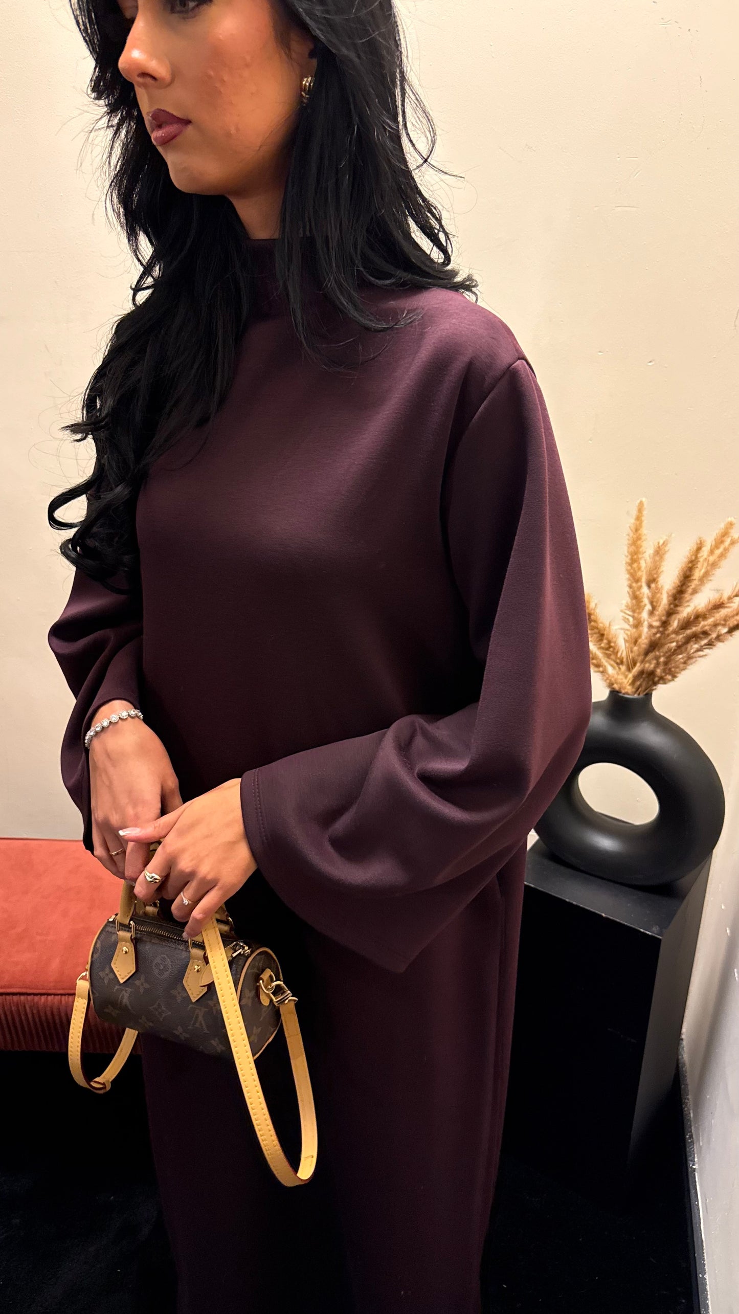 Lyana dress Wine