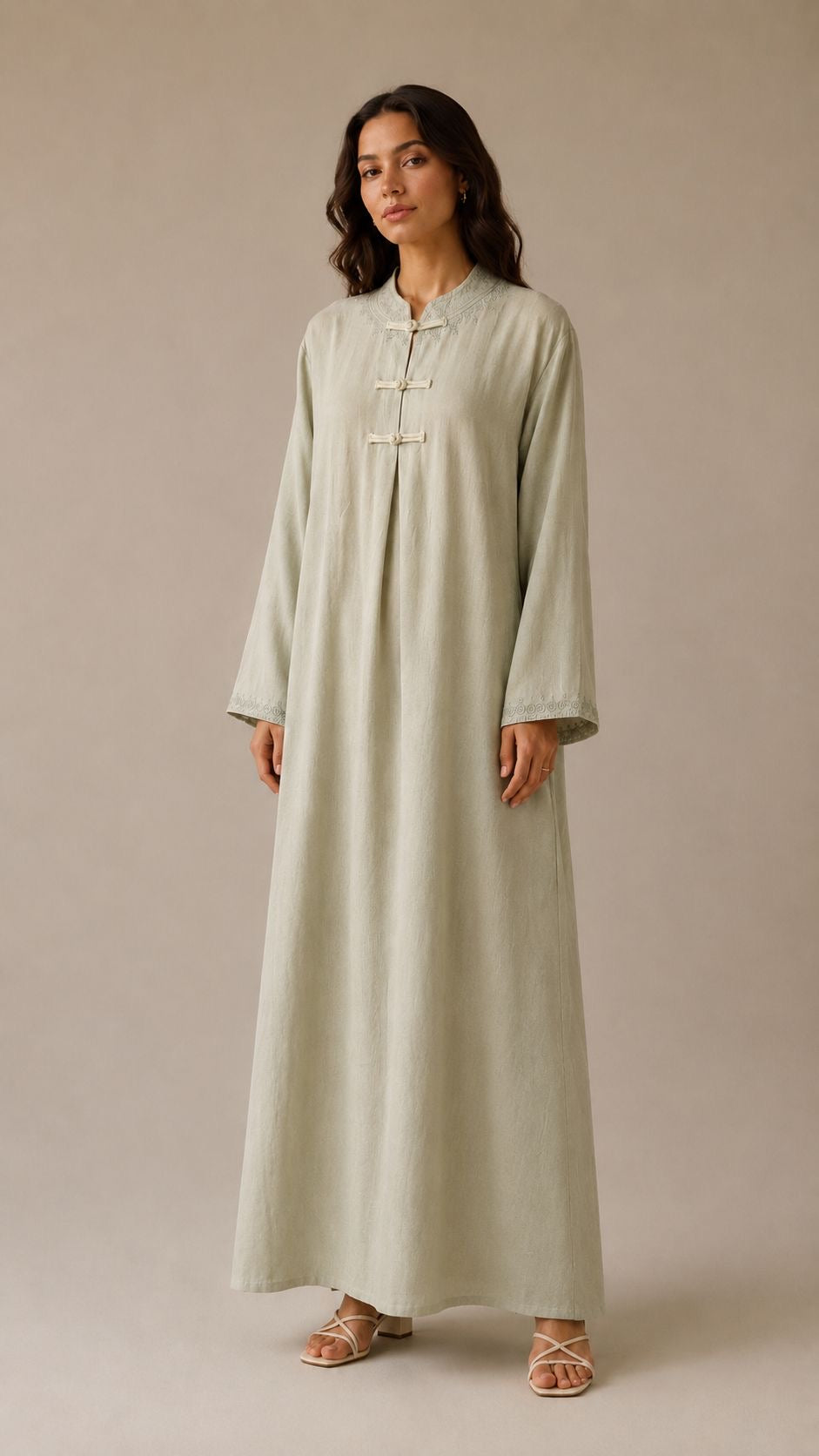 Amaya dress light Green
