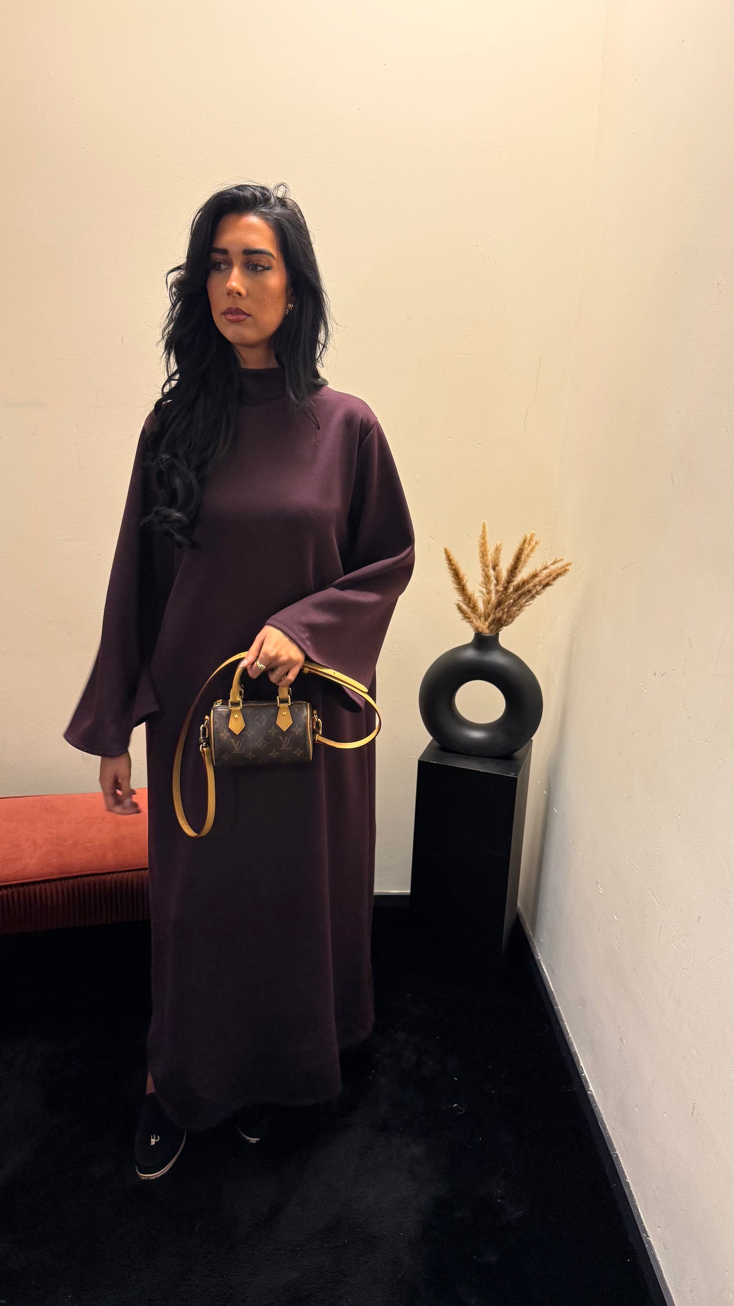 Lyana dress Wine