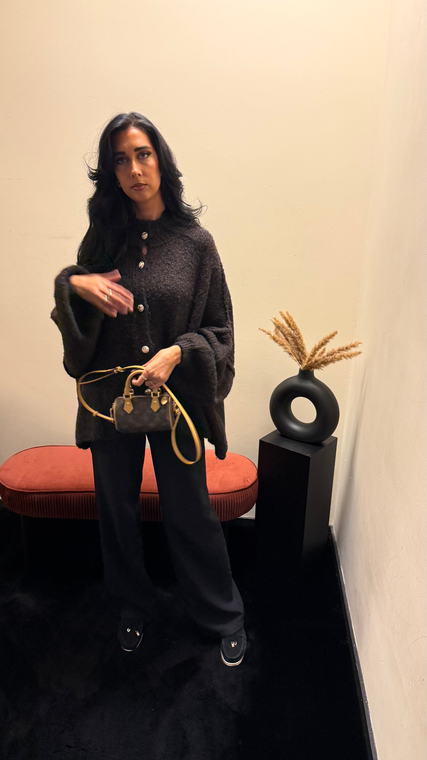 Zoë sweater Deep brown