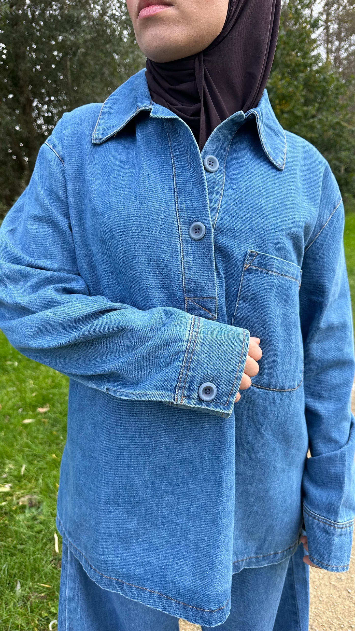 Denim Sude set