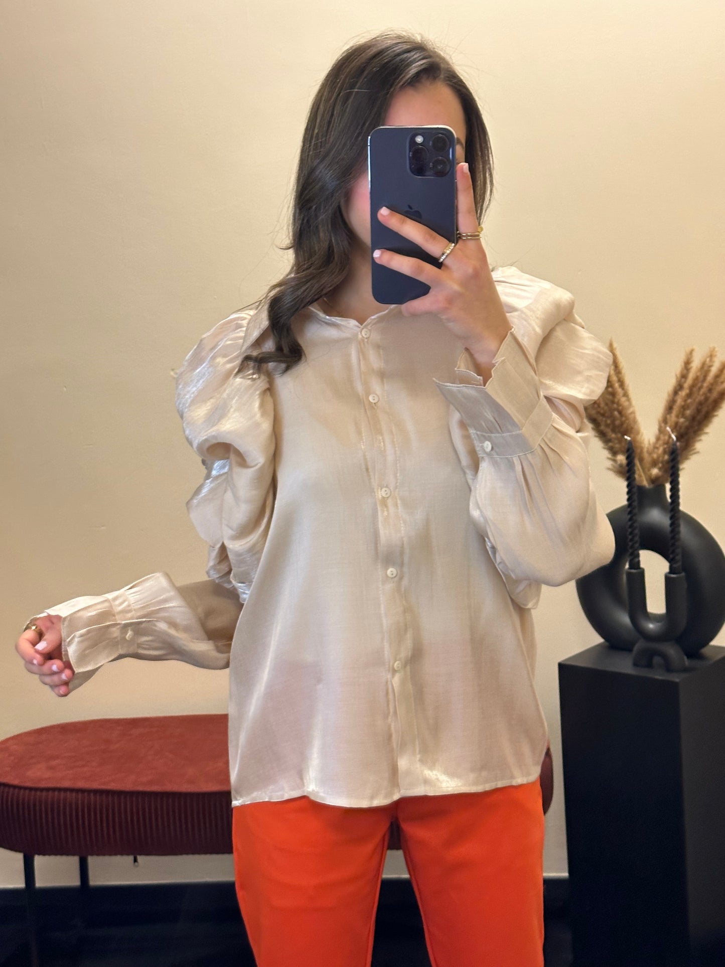 Yara Blouse Taupe