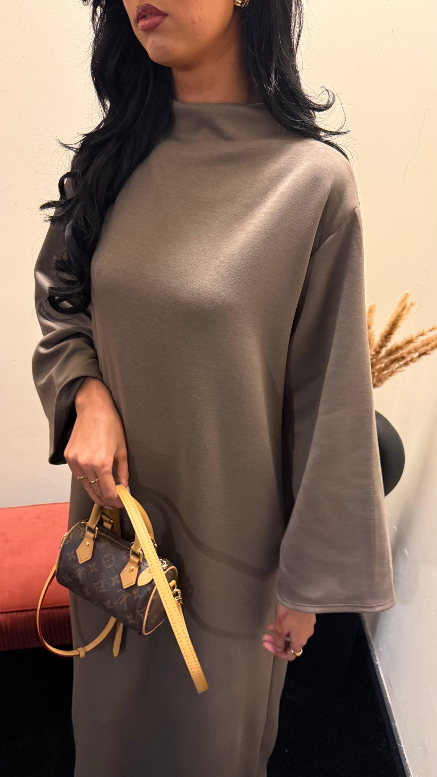 Lyana dress Taupe