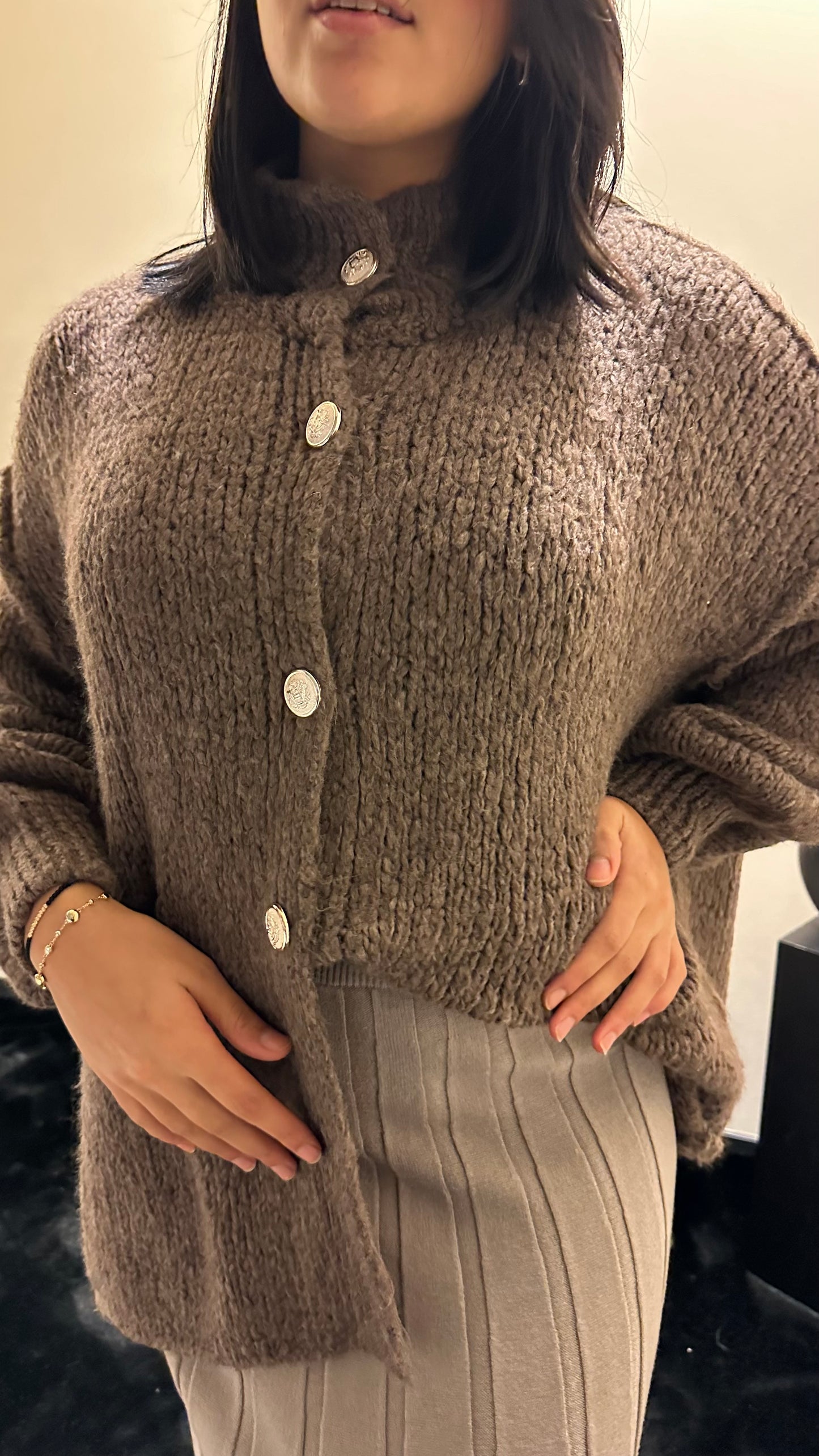 Zoë sweater Mocha