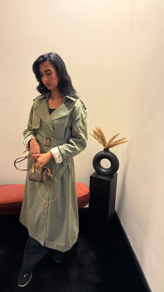 Cilla trenchcoat Army