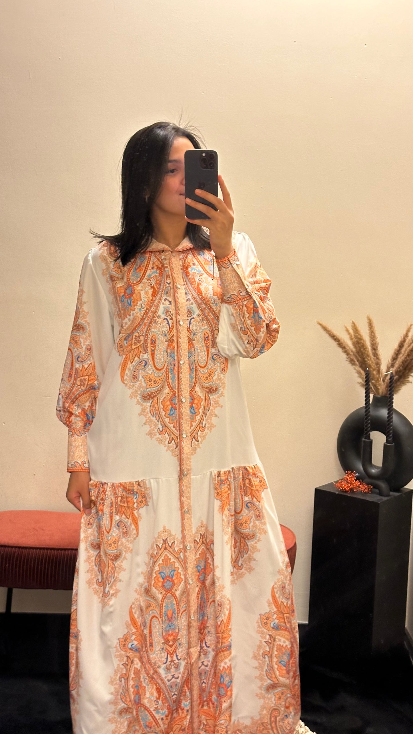 Olivia dress Orange