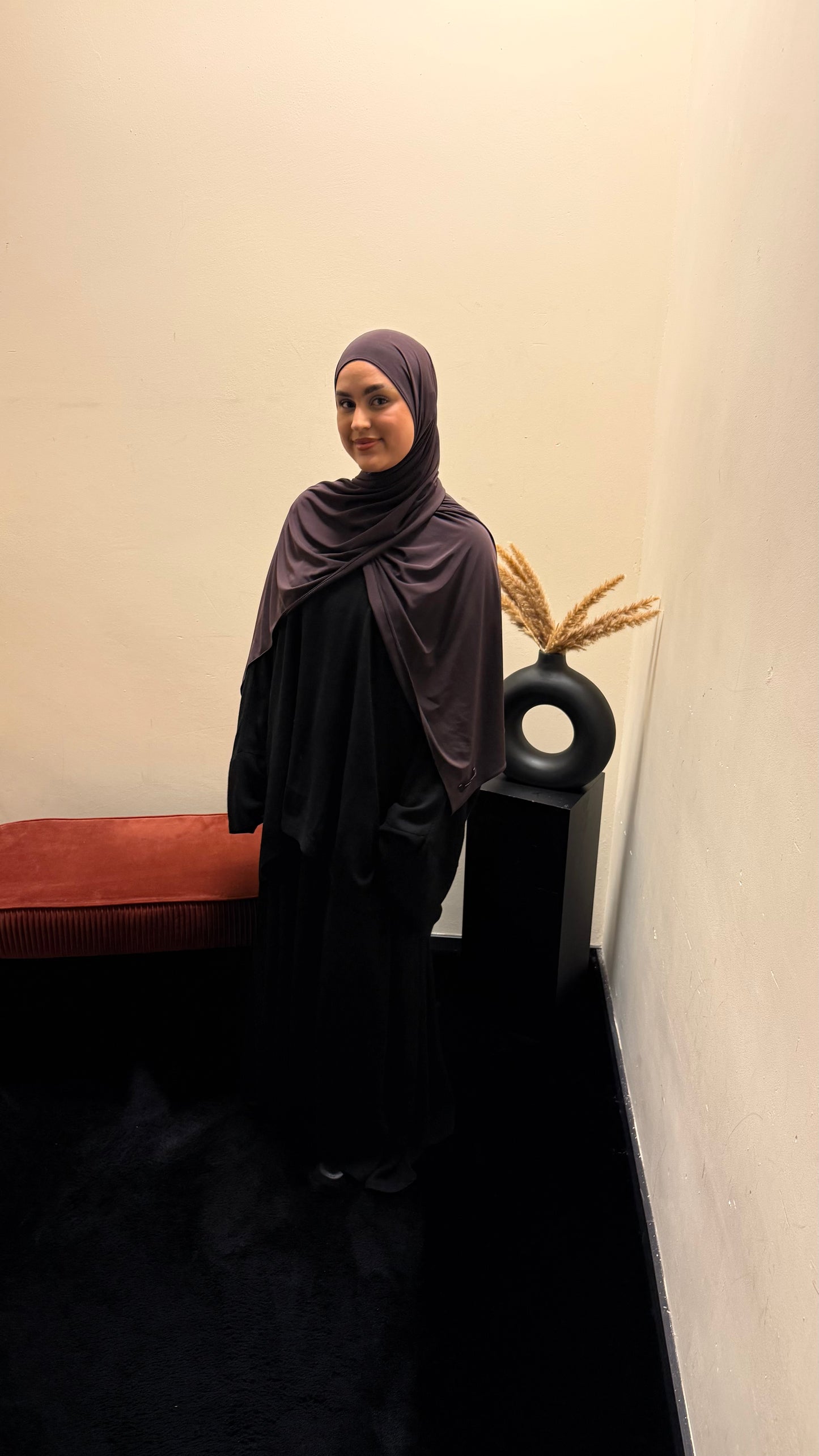 Linnen Sarai set Black