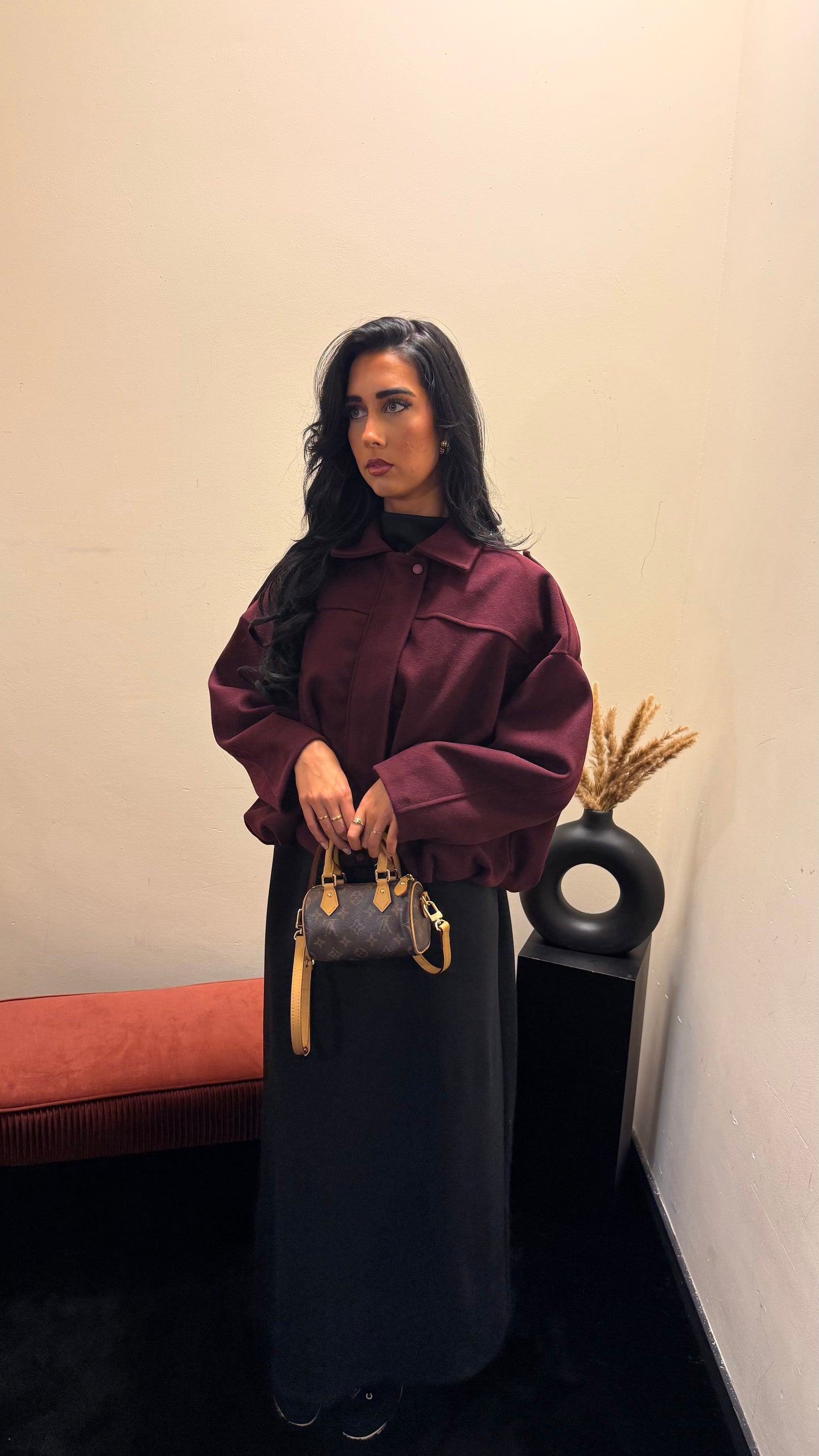 Nicole jacket Wine