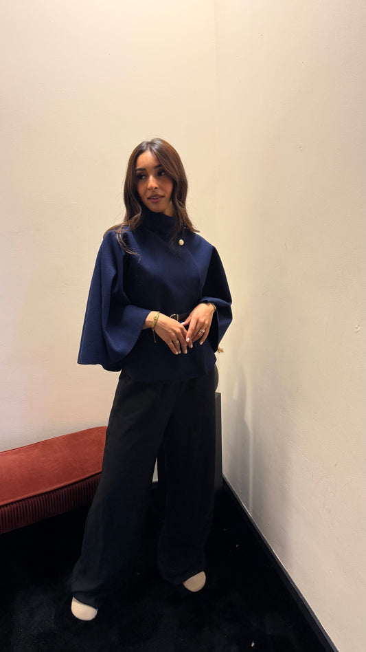 Raniya poncho Navy
