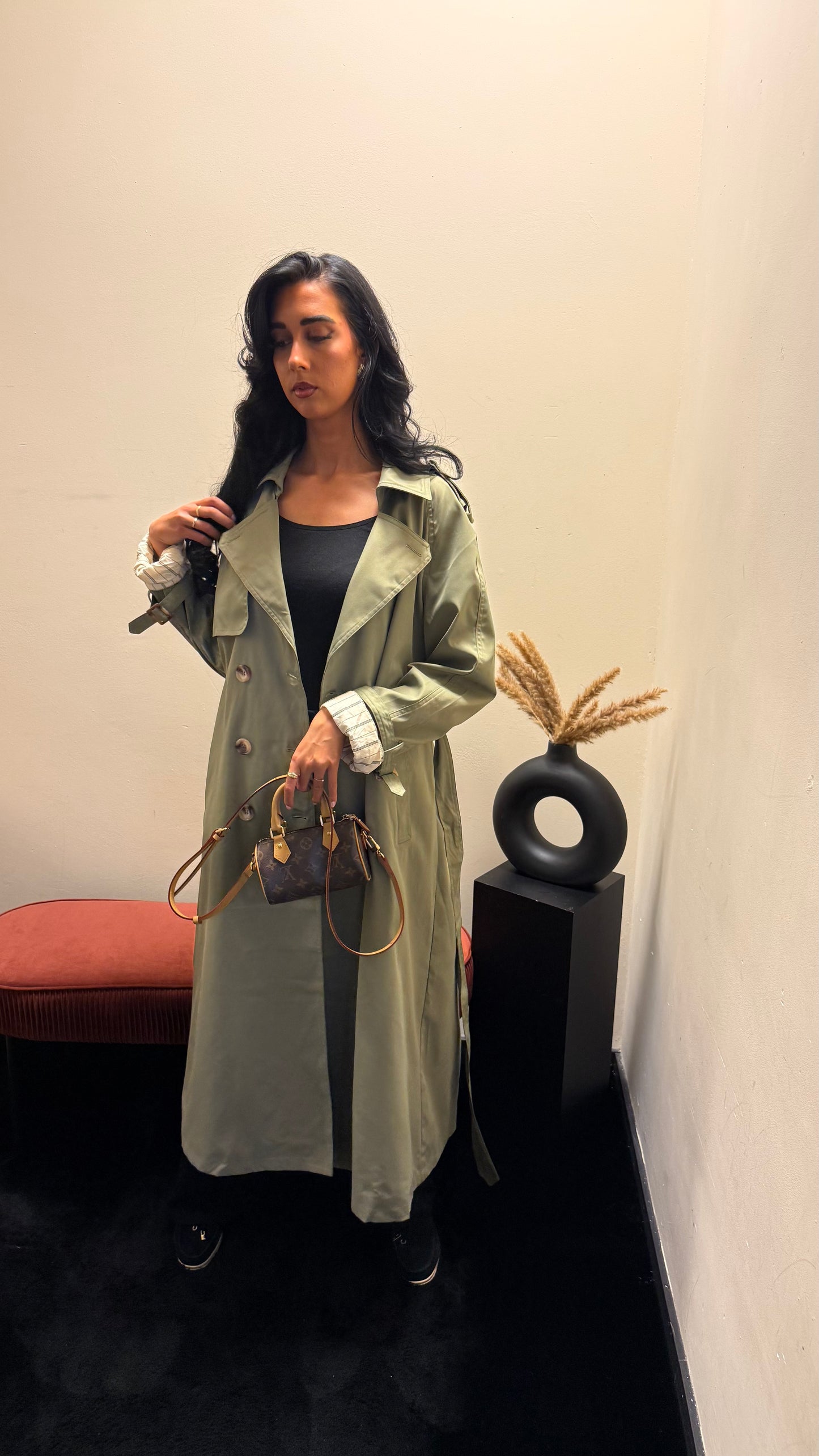 Cilla trenchcoat Army