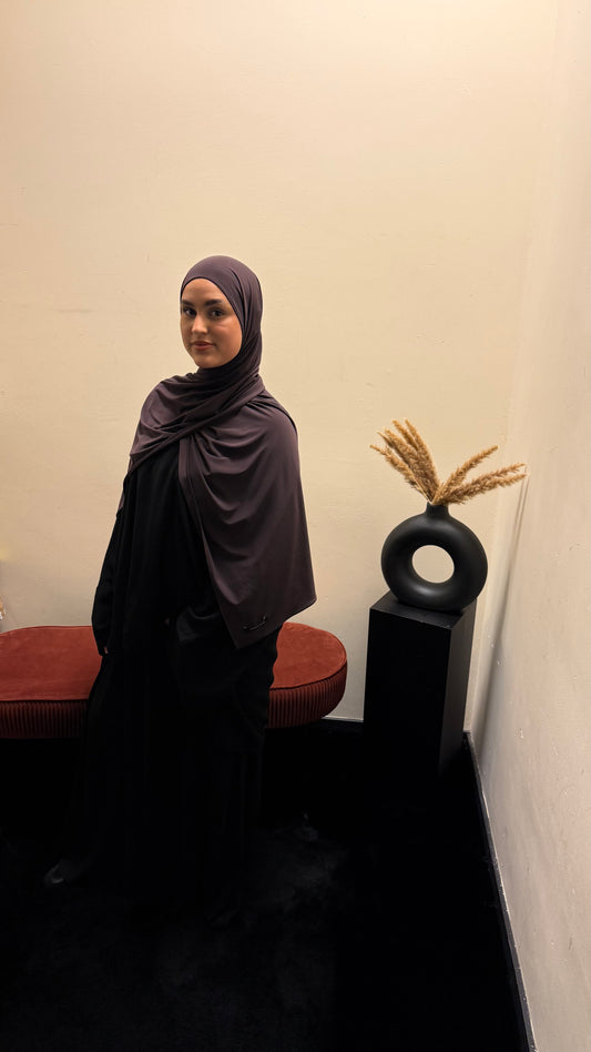 Linnen Sarai set Black