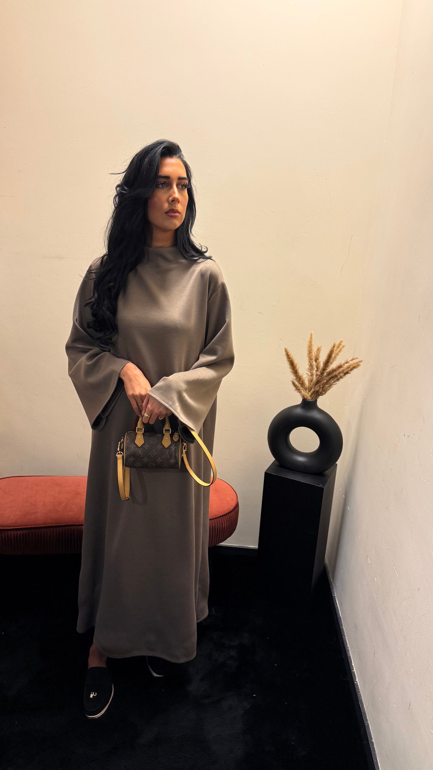 Lyana dress Taupe