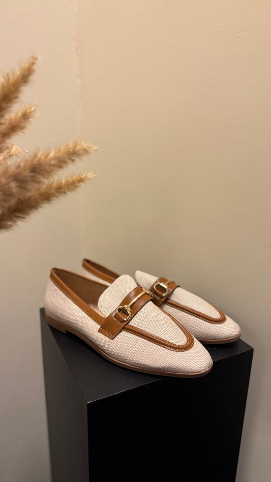Amy loafers Beige