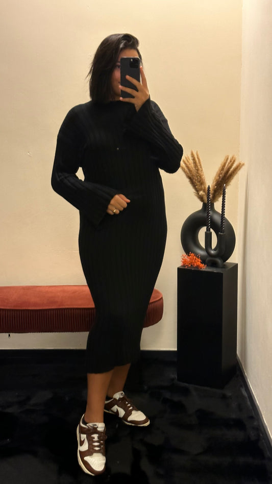 Ouiam dress black